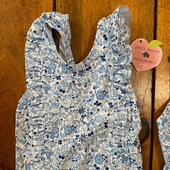 4T Swim Suit Petit Peony- 1 available - Picture 2 of 5